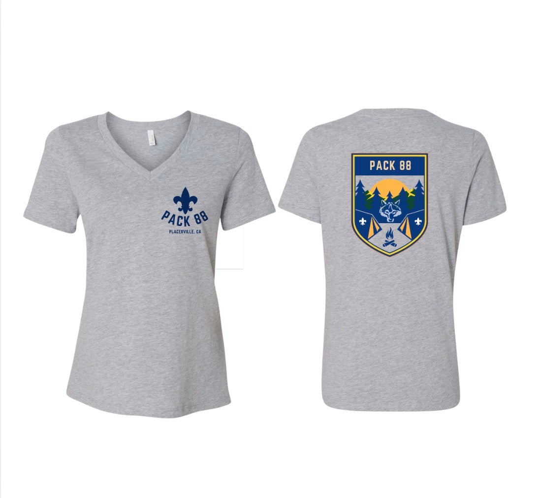Pack 88 Women’s Relaxed V-Neck