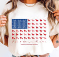 Paws & Stripes Forever German Shepherd Tee