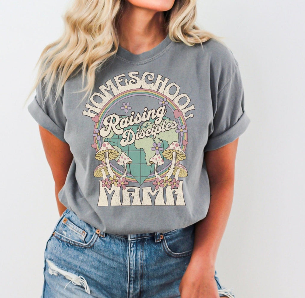 Homeschool Mama Raising Disciples Tee