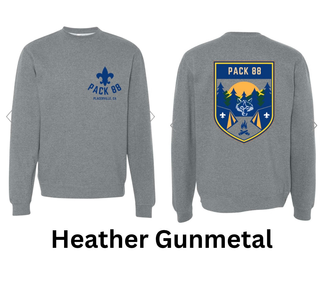 Pack 88 Adult Crewneck Sweatshirt