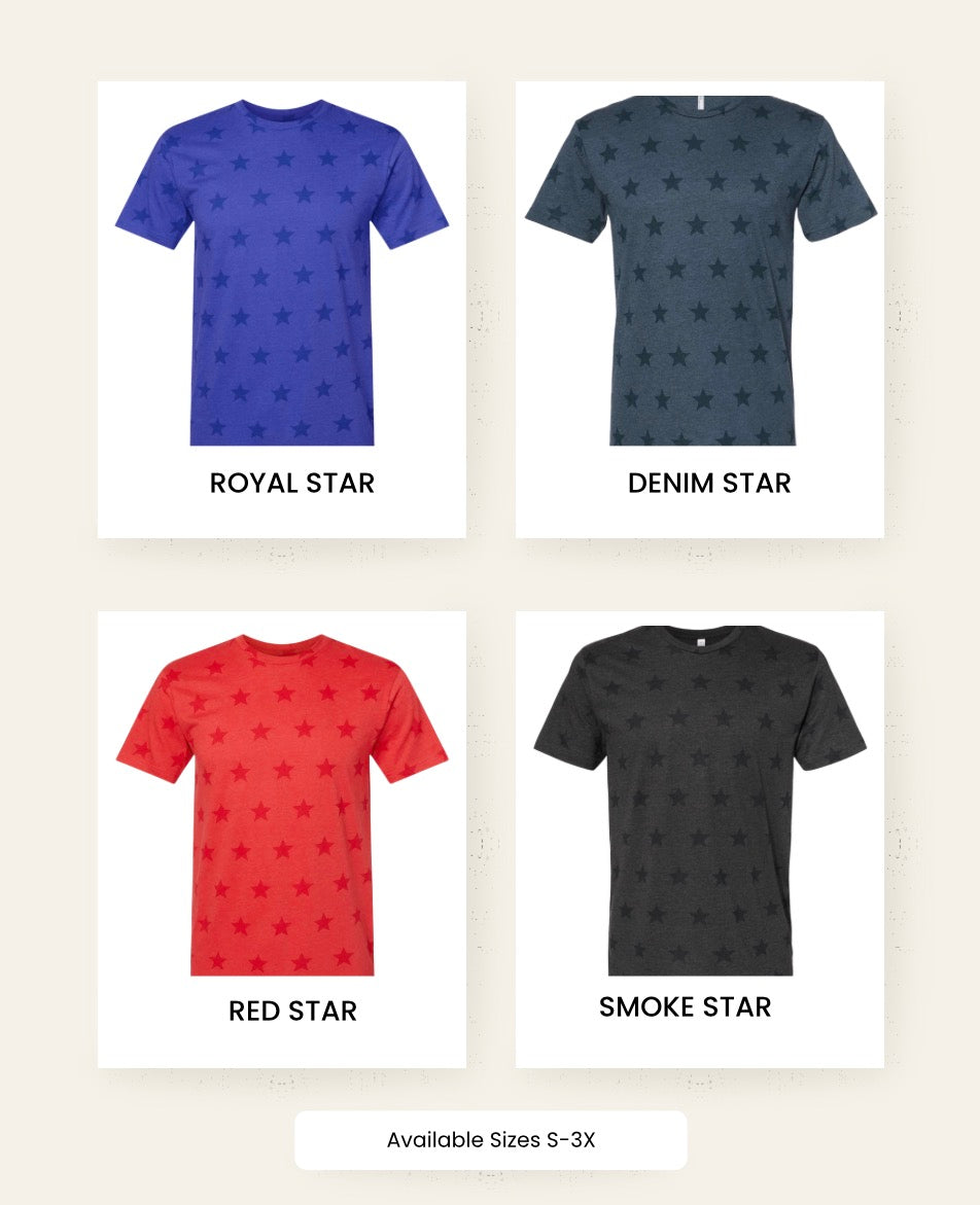 Lady Liberty Stars Tee