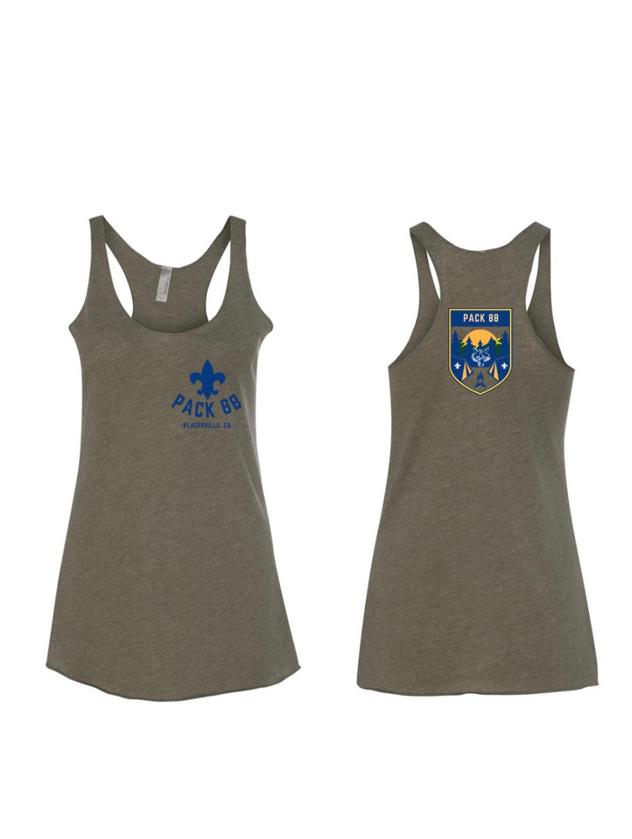 Pack 88 Women’s Racerback Tank