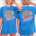 Heads Carolina Tails California Tee