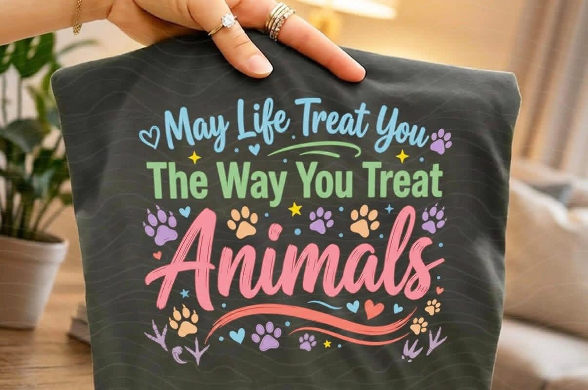 May Life Treat You The Way You Treat Animals Tee