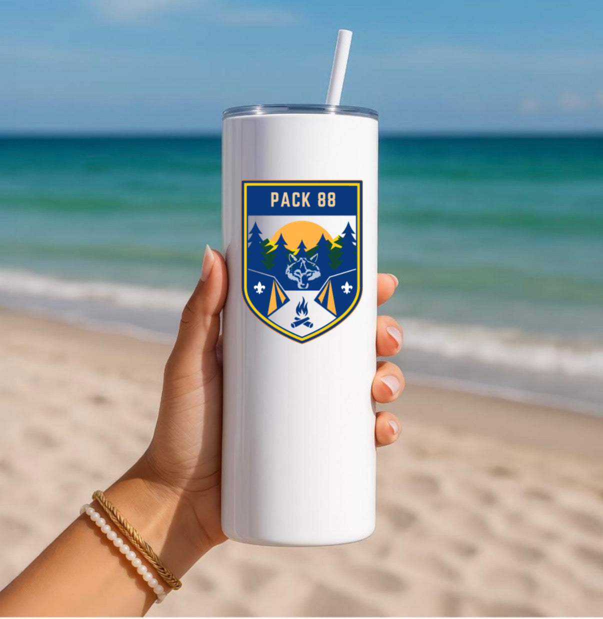 Pack 88 20oz Skinny Tumbler