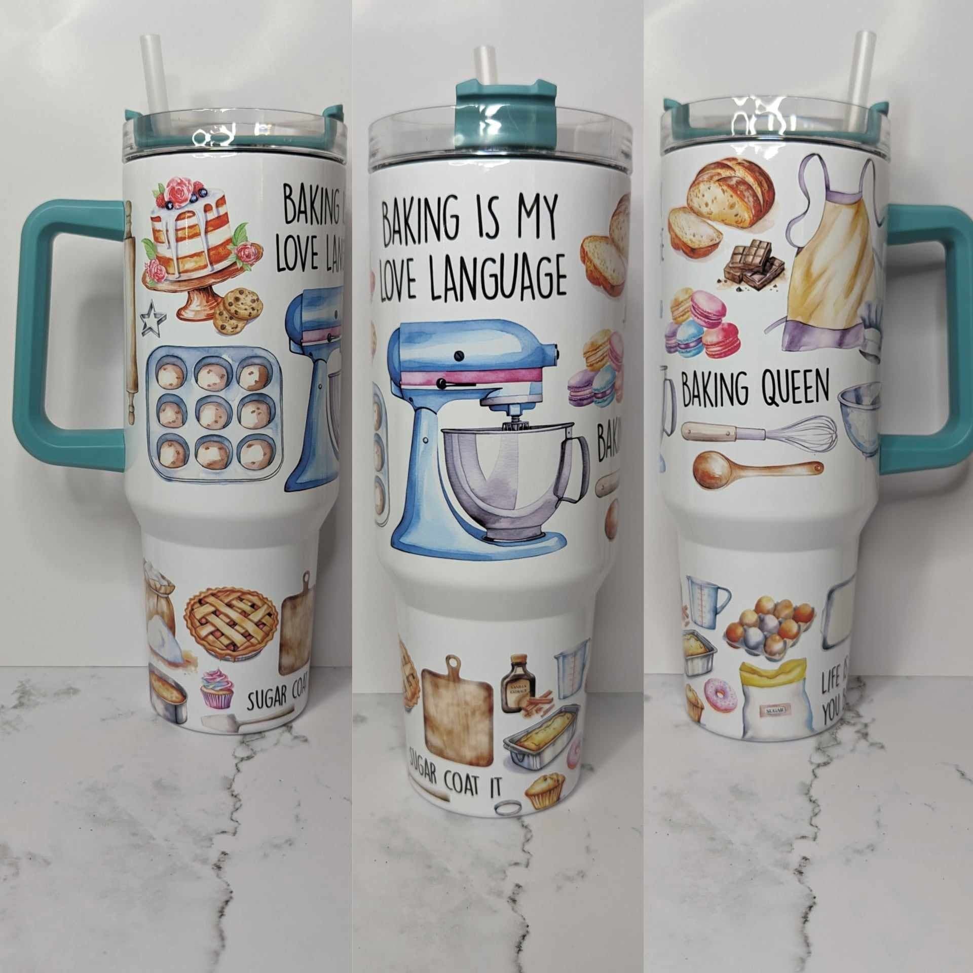 Baking Is My Love Language 40oz Tumbler