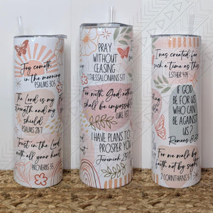 Bible Verse Tumbler Tumbler