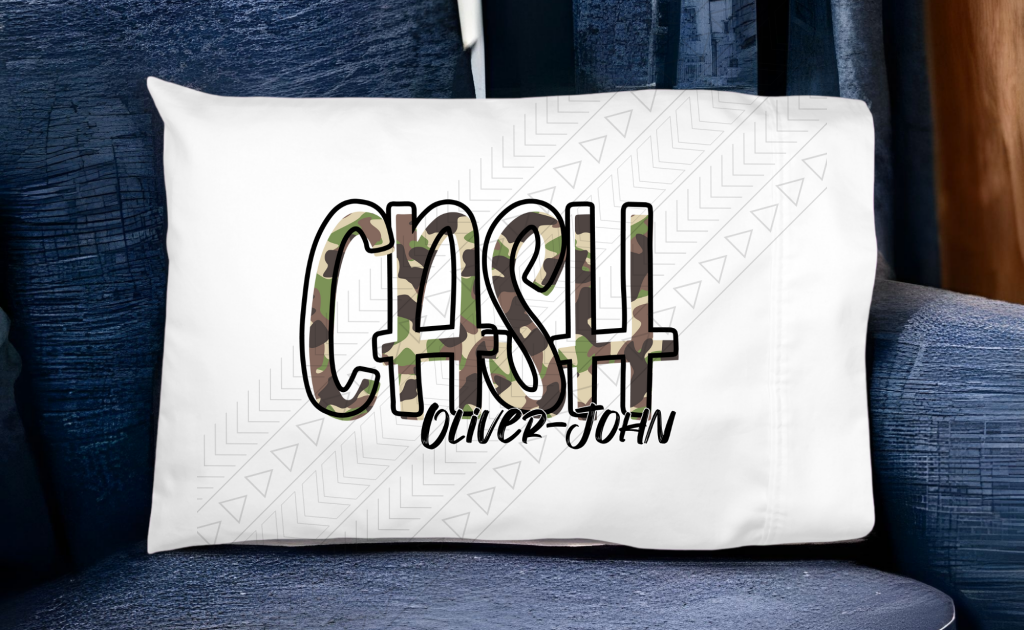 Camo Pillowcase