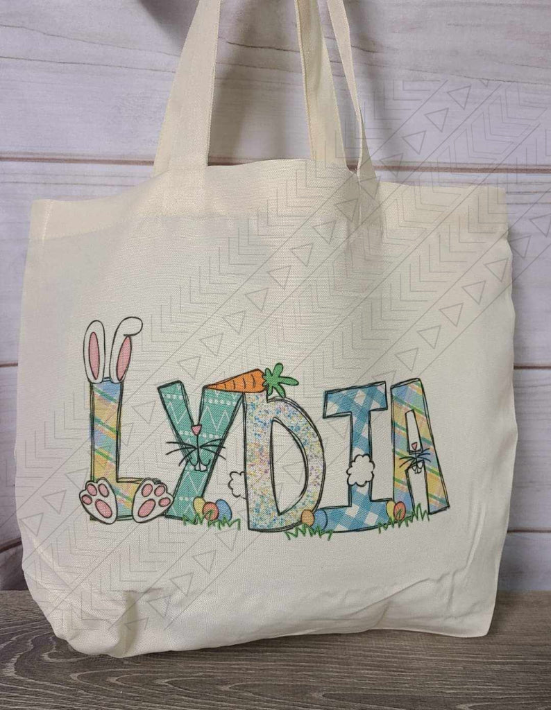 Easter Name Tote