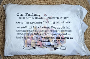 Lord’s Prayer Pillowcase Personalized Pillowcases